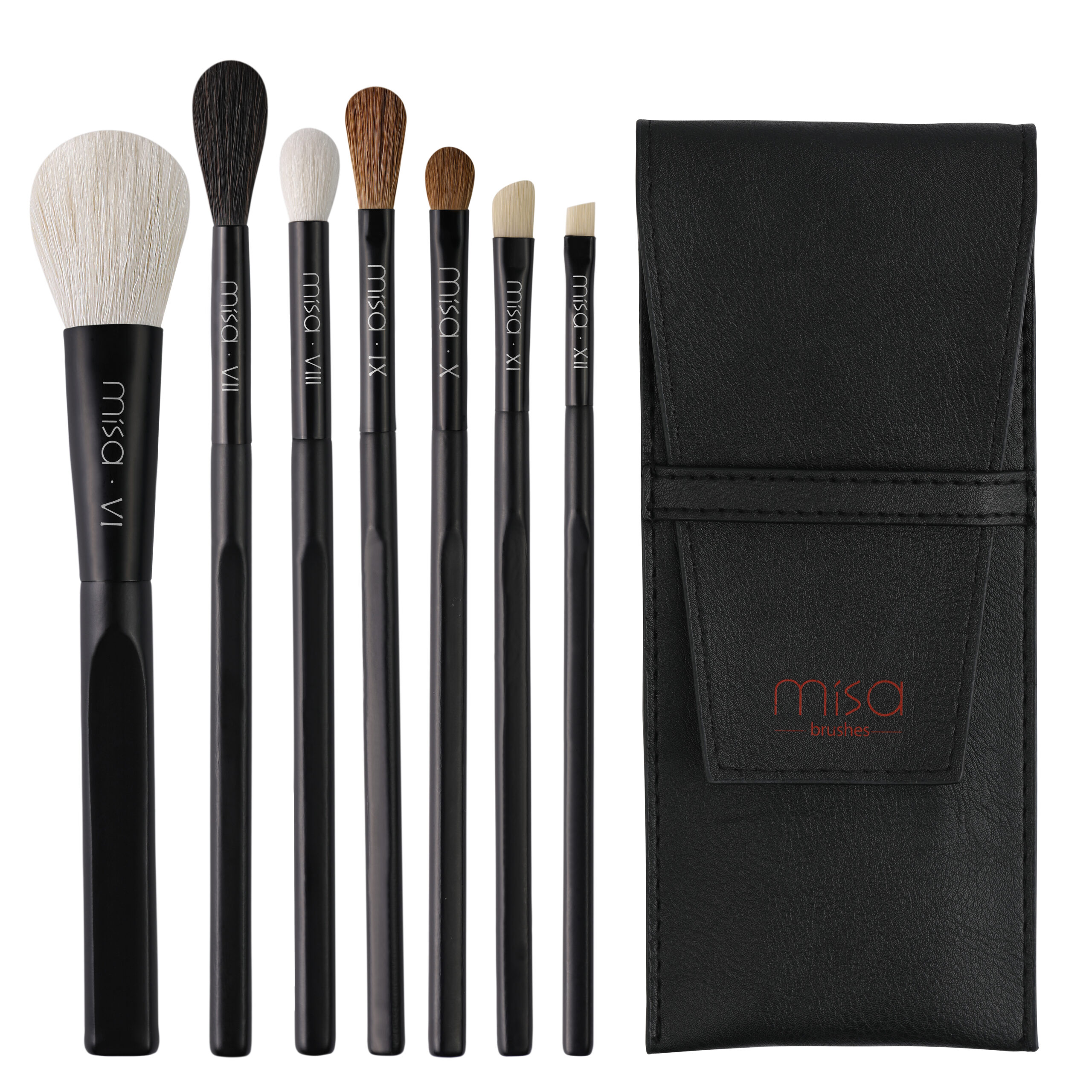 NEW set puro_bag Puro Kit 7 Brushes - Misa Store
